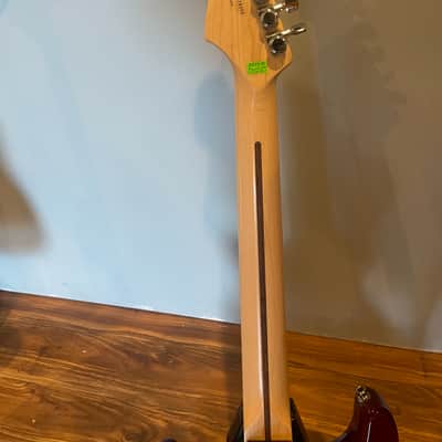 Fender American Select Mahogany Stratocaster HSS with Rosewood Fretboard 2005 - 2011 - Crimson Red Transparent image 8