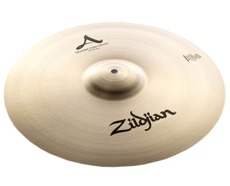 Zildjian 17" A Zildjian Medium Thin Crash Cymbal image 1
