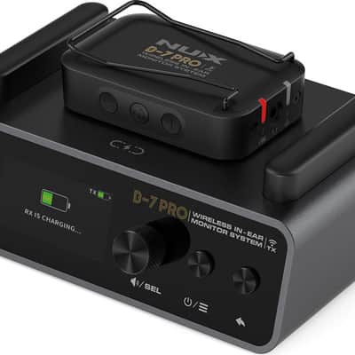 NUX B-7 Pro Wireless In-Ear Monitor System, 2.4 GHz image 3