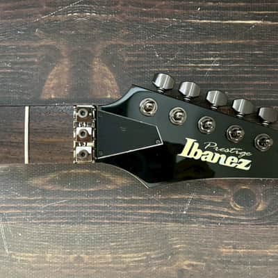 Ibanez Prestige RG2550 Neck Cosmo Black Hardware Made in Japan image 1