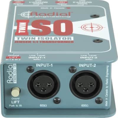 Radial TWIN ISO Passive Line-Level Isolator (Standard) image 2