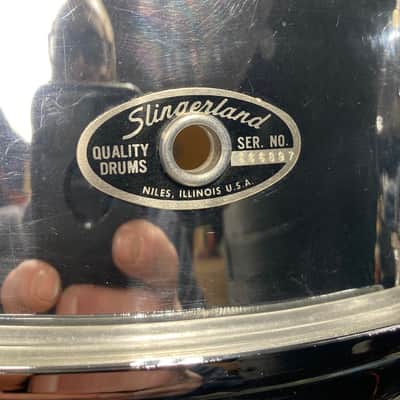 Slingerland - 5x14" Chrome Over Wood 8-Lug Snare Drum 1979 image 2