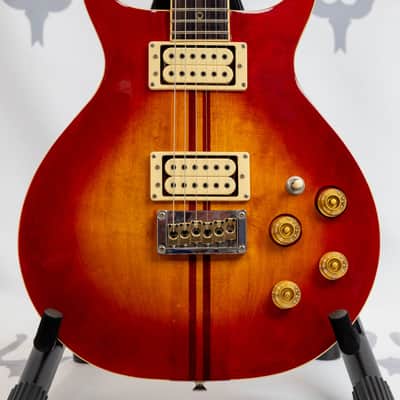 Washburn Falcon 1980- Cherry Sunburst - 5 piece neck through with coil taps image 1