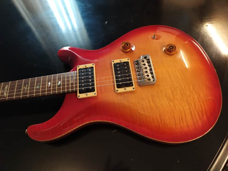 Paul Reed Smith Custom 24 cherry pre factory '91 cherry Sunburst byrds & sweet switch image 1