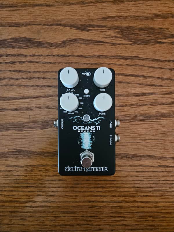 Electro-Harmonix Oceans 11 Reverb 2018 - Present - Black | Reverb