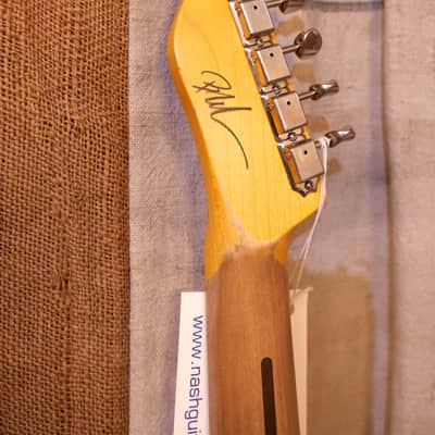 Nash T-52 Telecaster 2021 Amber image 7
