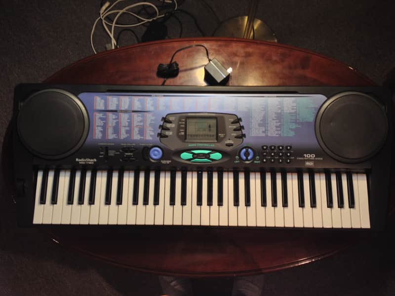 Radioshack MD-1160 (w/ power cord) MIDI Keyb. 61 Keys image 1