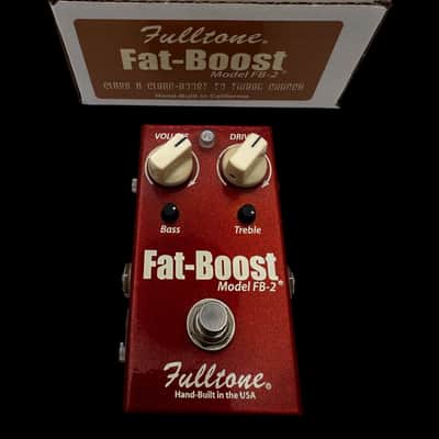 Demeter Fat Control with Fat/Fatter switch Red | Reverb