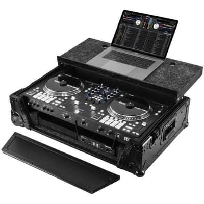 Odyssey FZGSRANEONEW1BL Flight Case for Rane One, Black, with Corner Wheels image 1