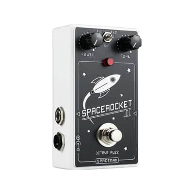 Spaceman Spacerocket II Octave Fuzz Pedal White image 2