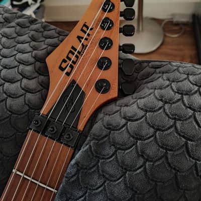 Solar Guitars AB1.6FRNB 2024 - Natural Brown Matte image 3