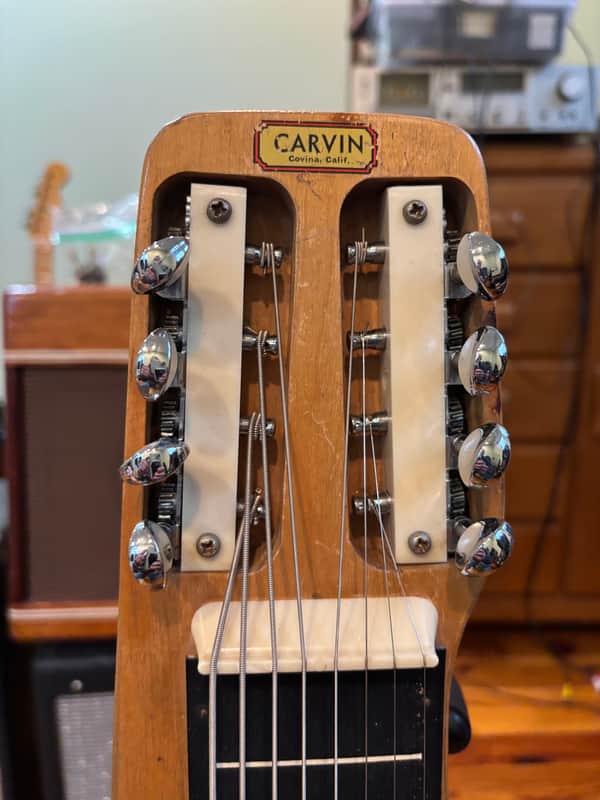 Carvin 8 string lap steel 50’s or ‘60s - Natural image 1