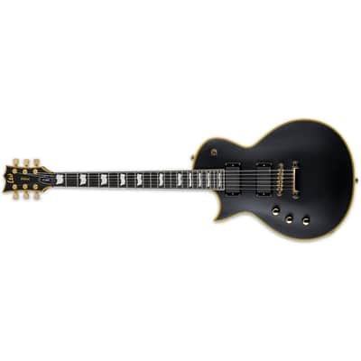 ESP LTD EC-1000 LH Left-Handed Vintage Black VBLK  B-Stock EC1000VB VB Left Handed + ESP Gig Bag! image 2
