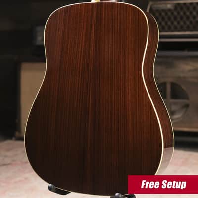Alvarez LD70e Laureate Dreadnought Acoustic/Electric Guitar - Daybreak with Softshell Case image 2