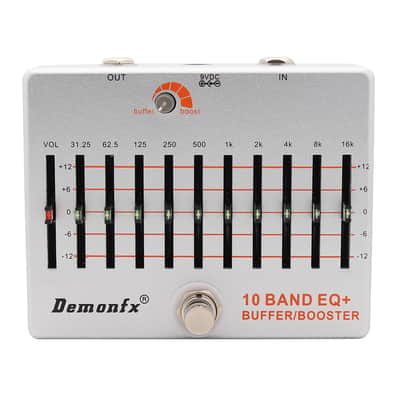 Demon FX 10 BAND EQ + Buffer or Boost Adjust Option