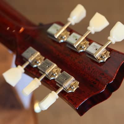 Lefty! 2024 Gibson Custom Shop '58 Reissue Les Paul Standard Electric Guitar Faded Cherry Sunburst + COA OHSC image 21