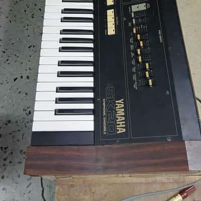 Yamaha SK-20 Symphonic Ensemble Synthesizer 1979 - 1980 - Black image 5