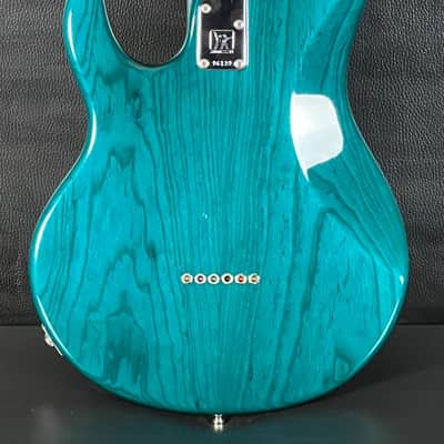 Ernie Ball Music Man Silhouette - Teal Green with Maple Fingerboard image 5