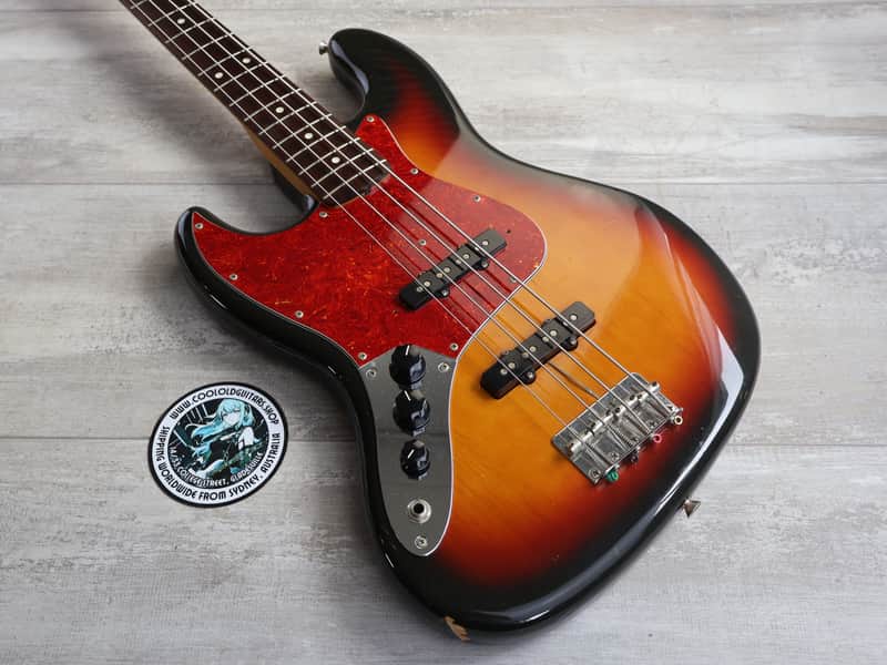 Fender Japan Jazz Bass Left JB62/LH フェンダ Fender JB-62 LH Jazz Bass Reissue Left-Handed MIJ | Reverb Australia