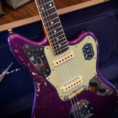 Fender Custom Shop 1965 Jaguar - Aged Purple Metallic image 4