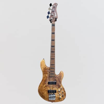 Cort GB-Modern 4 String Electric Bass Guitar - Open Pore Vintage Natural image 10