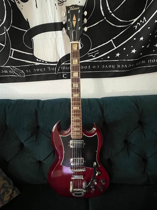 Vintage 70s Tiesco SG Rare! image 1
