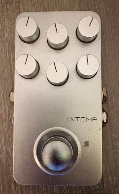 Hotone Xtomp Bluetooth Guitar Multi-Effects 2010s Silver image 1