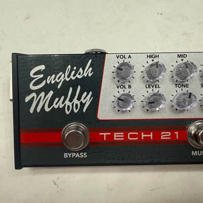 Tech 21 SansAmp Character Plus English Muffy Overdrive Guitar Effect Pedal image 2