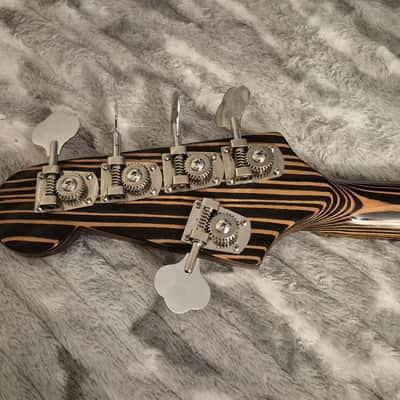 Fender Precision V Parts Bass - 5-String - Zebrawood Neck - 2000s - Candy Apple Red image 13