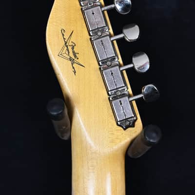 Fender Custom Shop 60's Telecaster from 2023 in Relic Lake Placid Blue with original hardcase image 10