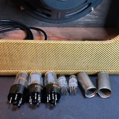 Fender Deluxe 5E3 Narrow Panel 15-Watt 1x12" Guitar Combo 1955 - 1960 !video! image 24