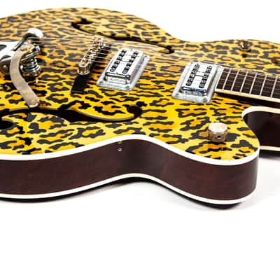 Gretsch Leopard Print  Hot Rod Owned by Brian Setzer image 15