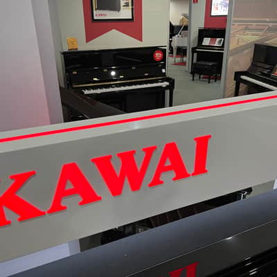 Kawai K300 Ebony Polish Upright Piano Japan image 4