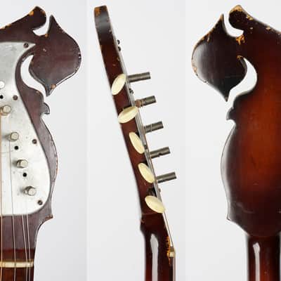 Brach Tamburitza Guitar-Bodied 5-string, Rosewood and Spruce, Great Sound! image 3