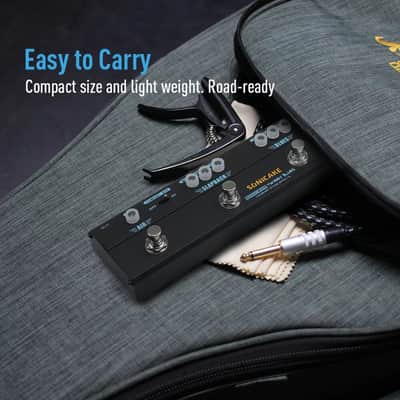 SONICAKE Twiggy Blues Guitar Multi Effects Pedal Twiggy Blues Compressor Overdrive Delay Reverb image 4