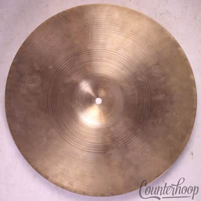 *Zildjian 15" Hi-Hats 894g/956g Paper-Thin Cymbals B20 Avedis A USA Vintage 60s* image 8