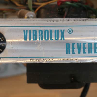 Fender Silverface Vibrolux Reverb Chassis/Head 1972 image 7