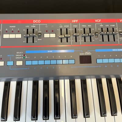 Roland Juno-106 61-Key Programmable Polyphonic Synthesizer 1984 - 1985 - Black image 4