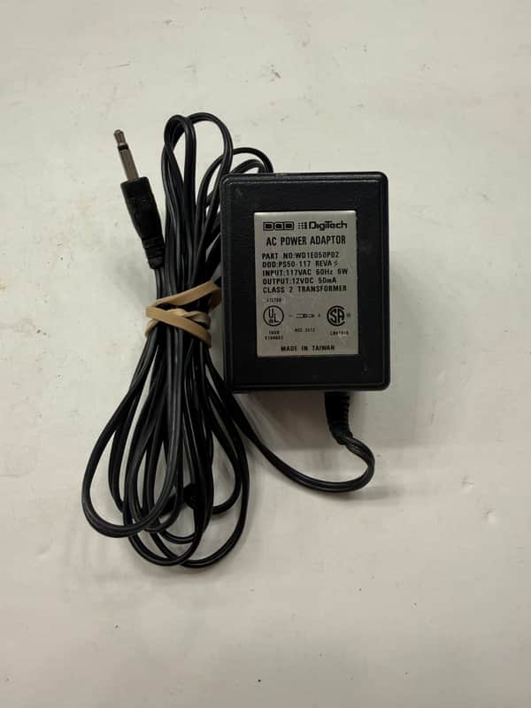 DOD Digitech PS50-117 12v 50mA Guitar Effect Pedal Original Power Supply Adapter image 1