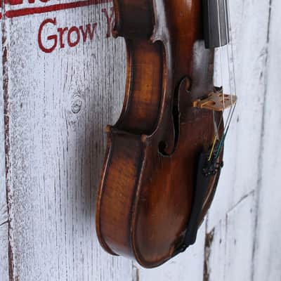 Schweitzer Early 1900s Steiner Model 4/4 Violin Flame Maple Body with Case & Bow image 8