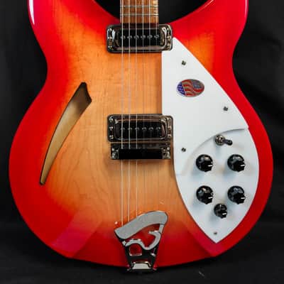 Rickenbacker 330 Fireglo, RW FB, 21 Fret, Gotoh Tuners, w/HSC image 6