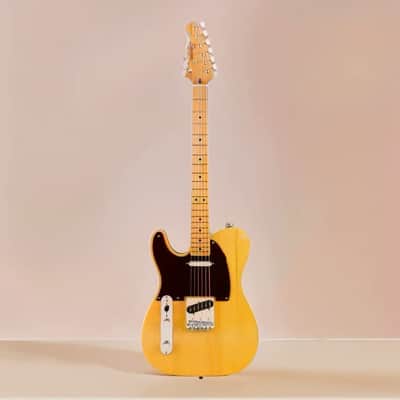 Squier Classic Vibe 50s Telecaster Electric Guitar, with 2-Year Warranty, Butterscotch Blonde, Maple Fingerboard, Left-Handed image 7