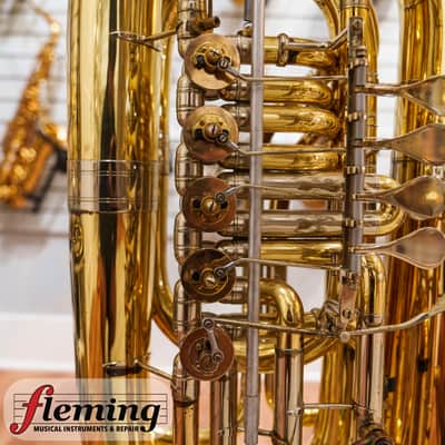 Alexander Model 163 Professional CC Tuba - Rotor Valves, Lacquer image 16