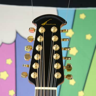 Used Ovation CC245 12 string Acoustic-Electric Guitar, Hard Case image 4
