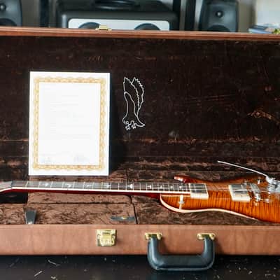 PRS Private Stock Singlecut 245 TM Factory Bigsby Triple Stain McCarty Burst #2951 2010 image 23