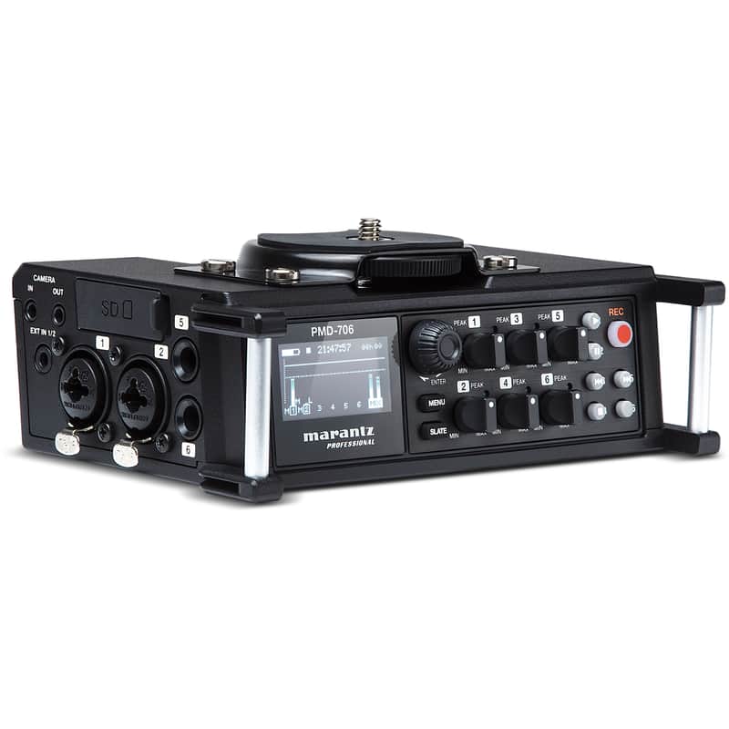 Marantz PMD-706 6-Channel DSLR Field Recorder image 1