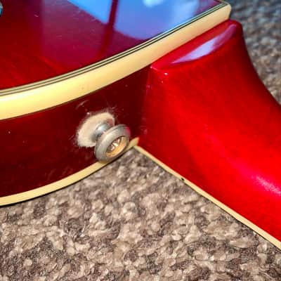 Epiphone Les Paul Custom Plus Heritage Cherry Sunburst electric guitar ohsc image 9