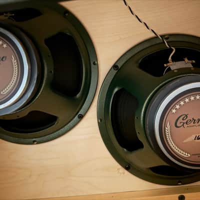 Germino 2x12 Cabinet, Greenback speakers image 2