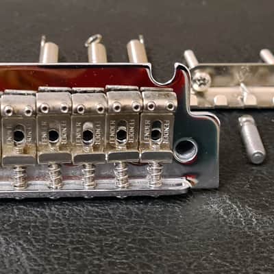 Fender Player Stratocaster bridge assembly - 2018 Ponte completo Fender 2 point image 4