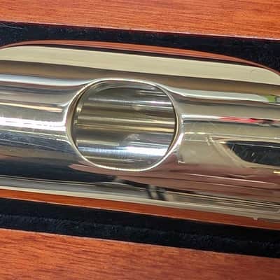 Pearl Sterling Silver Vigore Flute Headjoint – Largo Cut – 3K Gold Lip Plate image 3